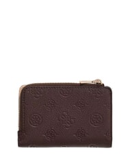 GUESS BLAKE Tarjetero con monedero marr&oacute;n - Carteras Mujer - 2