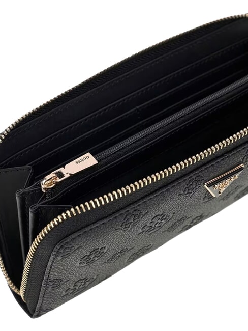 BLAKE Cartera grande con cremallera. logotipo negro - Carteras Mujer