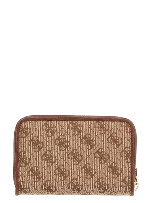 SAMANTHA Cartera mediana con cremallera. logotipo de caf&eacute; con leche / marr&oacute;n - Carteras Mujer
