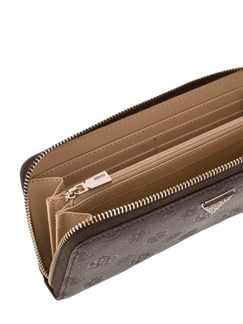 BLAKE Cartera grande con cremallera. marr&oacute;n - Carteras Mujer
