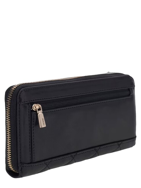 JULIET Cartera grande con cremallera. NEGRO - Carteras Mujer