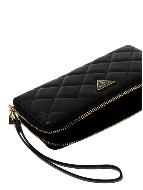 JULIET Cartera grande con cremallera. NEGRO - Carteras Mujer
