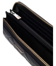 GUESS JULIET Cartera grande con cremallera. NEGRO - Carteras Mujer - 5