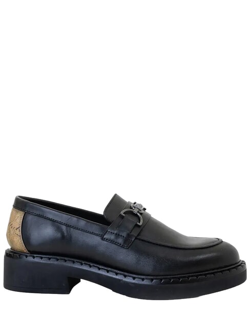 GEO mocasines de cuero negro - Zapatos Mujer