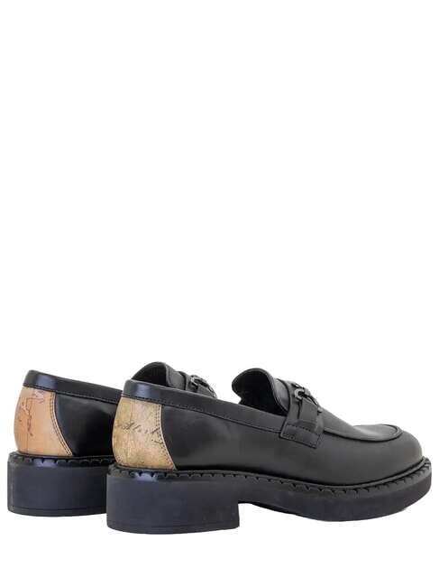 GEO mocasines de cuero negro - Zapatos Mujer