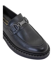 ALVIERO MARTINI PRIMA CLASSE GEO mocasines de cuero negro - Zapatos Mujer - 4