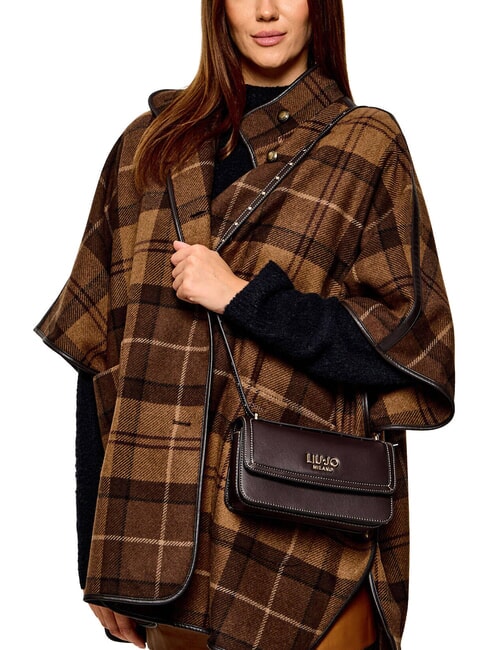 EVRIM Minibolso de hombro marr&oacute;n oscuro - Bolsos Mujer