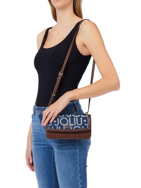 EVRIM Minibolso de hombro mezclilla azul - Bolsos Mujer