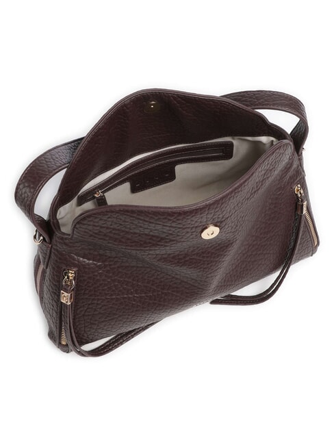 TILDE Bolso de hombro con correa para el hombro. berenjena roja - Bolsos Mujer