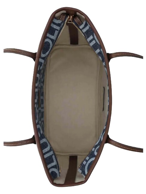 EVRIM Comprador de hombro mezclilla azul - Bolsos Mujer