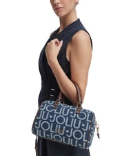 LIUJO EVRIM Bolso de mano con correa para el hombro mezclilla azul - Bolsos Mujer - 2