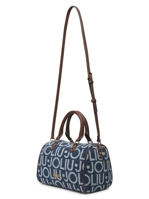 EVRIM Bolso de mano con correa para el hombro mezclilla azul - Bolsos Mujer