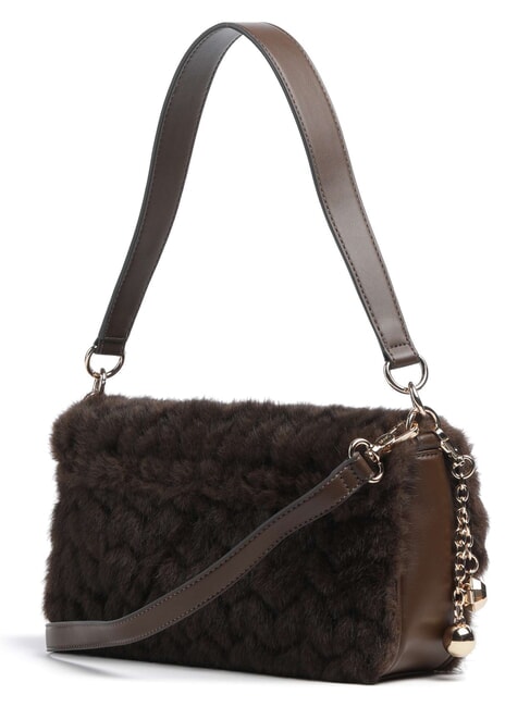 ADIVA Bolso de hombro con correa para el hombro. moca oscuro - Bolsos Mujer