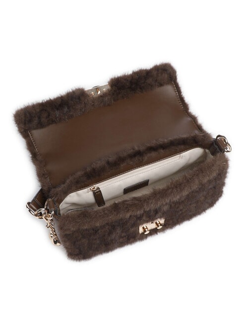 ADIVA Bolso de hombro con correa para el hombro. moca oscuro - Bolsos Mujer