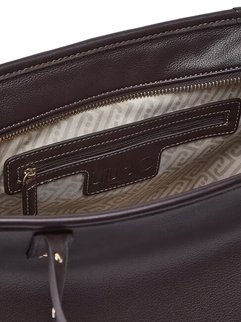 EVRIM Bolsa de la compra marr&oacute;n oscuro - Bolsos Mujer
