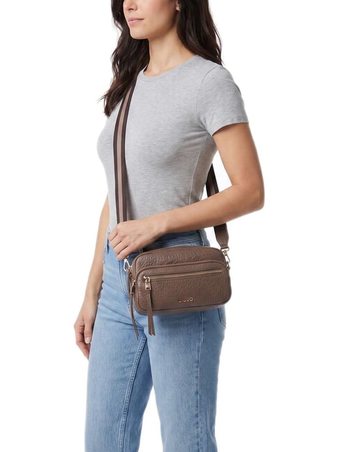 TILDE Bolso de hombro moca oscuro - Bolsos Mujer