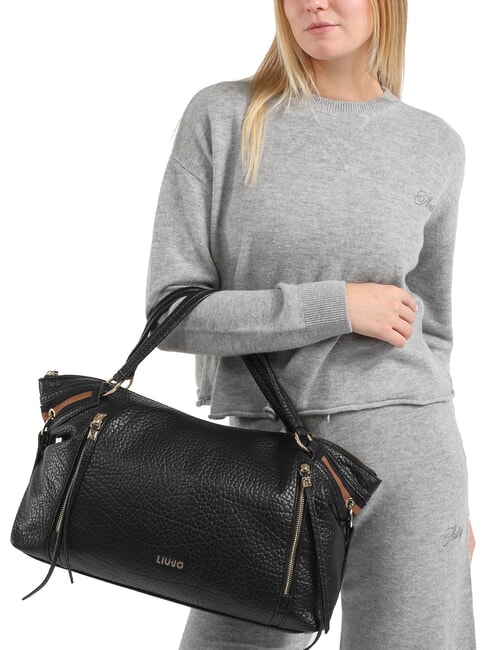 TILDE Bolso de hombro NEGRO - Bolsos Mujer