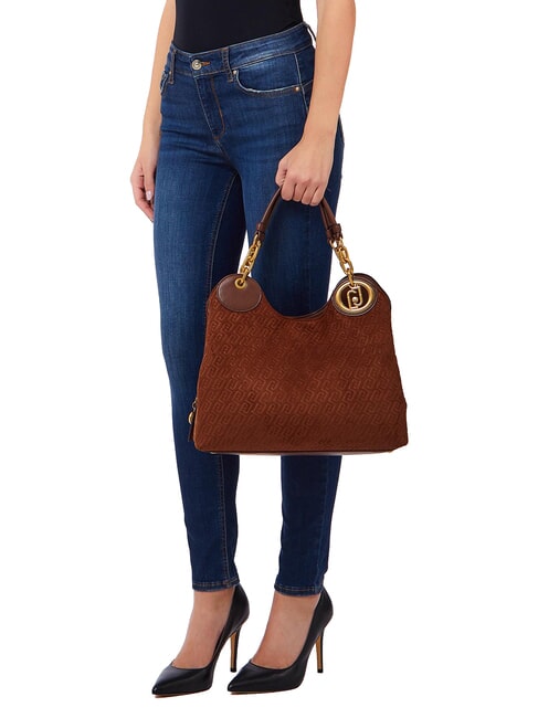 FAIZA Bolso de hombro tabaco - Bolsos Mujer