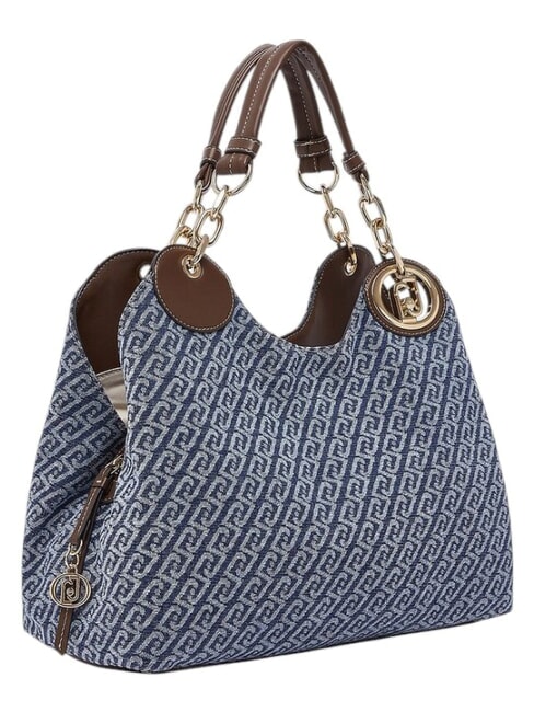 FAIZA Bolso de hombro mezclilla azul - Bolsos Mujer
