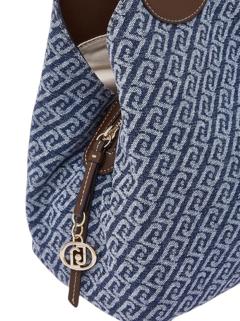 FAIZA Bolso de hombro mezclilla azul - Bolsos Mujer