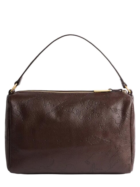 ANTIQUE GEO Bolso de mano con correa para el hombro. chocolate - Bolsos Mujer