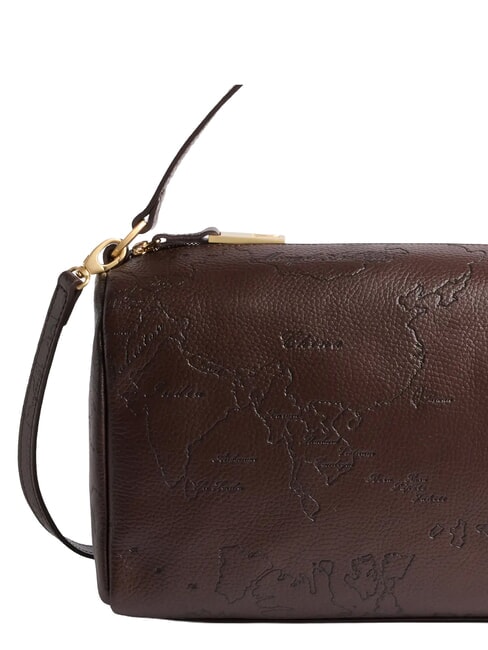 ANTIQUE GEO Bolso de mano con correa para el hombro. chocolate - Bolsos Mujer