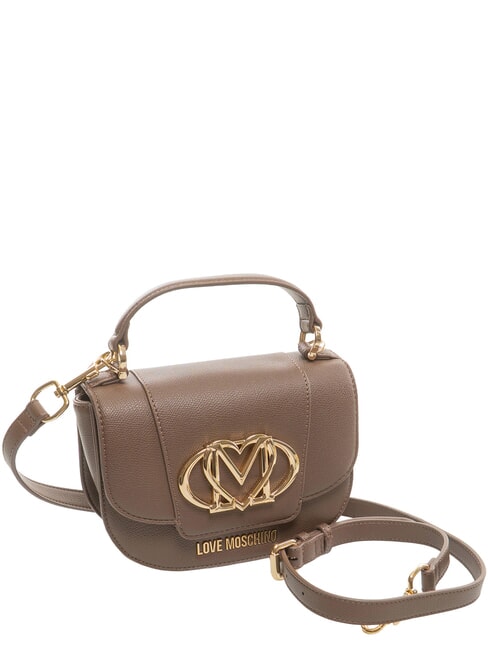 OVAL FRIEZE Minibolso de hombro chocolate - Bolsos Mujer