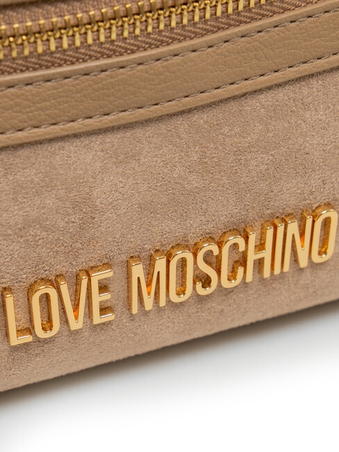 SIGNATURE ZIP Bolso de hombro arena - Bolsos Mujer