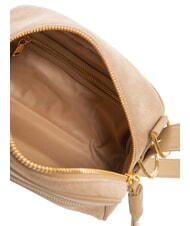 LOVE MOSCHINO SIGNATURE ZIP Bolso de hombro arena - Bolsos Mujer - 5