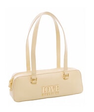 LOVE MOSCHINO GILDED Bolso de hombro con cadena manteca - Bolsos Mujer - 2