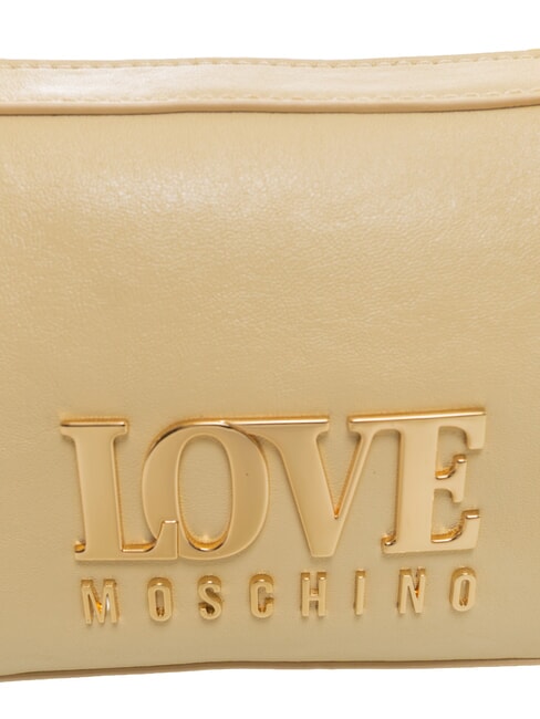 GILDED Bolso de hombro con cadena manteca - Bolsos Mujer