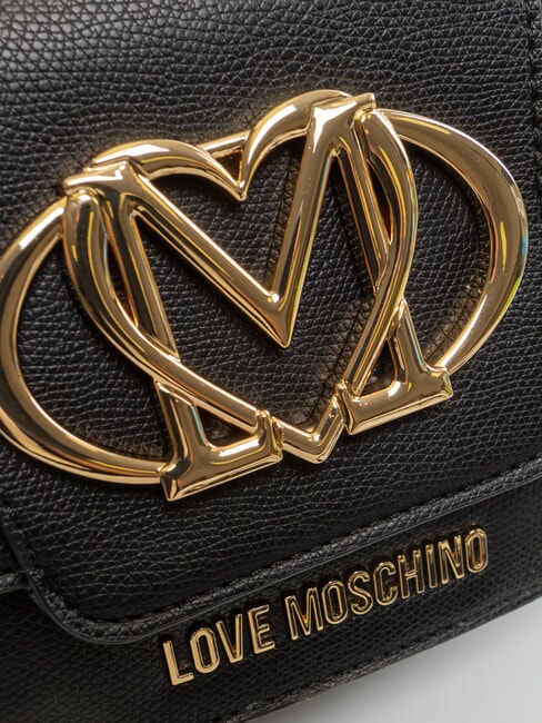 OVAL FRIEZE Minibolso de hombro negro - Bolsos Mujer