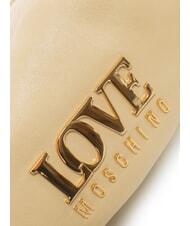 LOVE MOSCHINO GILDED Bolso de hombro ajustable manteca - Bolsos Mujer - 3