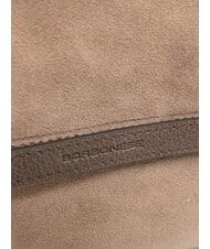 BORBONESE B-GALLERY Bolso de mano con correa para el hombro. ceniza/cacao - Bolsos Mujer - 4