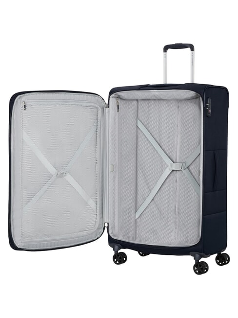 BASE BOOST Carro grande y extensible blu navy - Trolley Semirr&iacute;gidos
