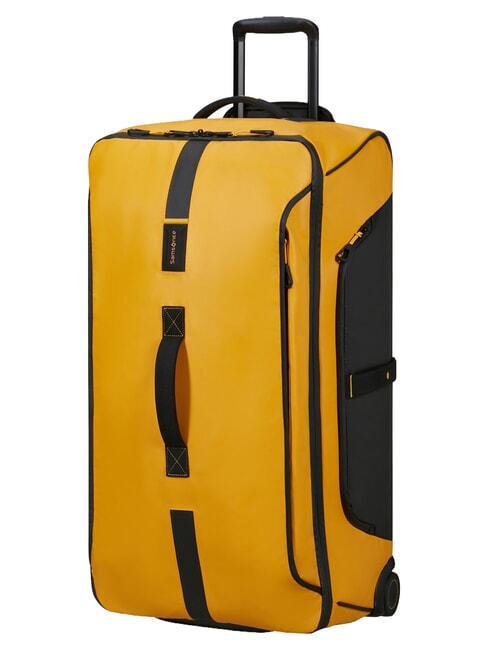 PARADIVER LIGHT Bolsa de lona grande con ruedas amarillo - Bolsas de viaje