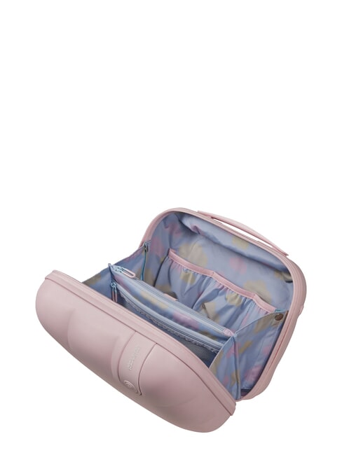 DREAMI Estuche r&iacute;gido para cosm&eacute;ticos, con correa para el hombro. rosa cielo de ensue&ntilde;o - Neceser