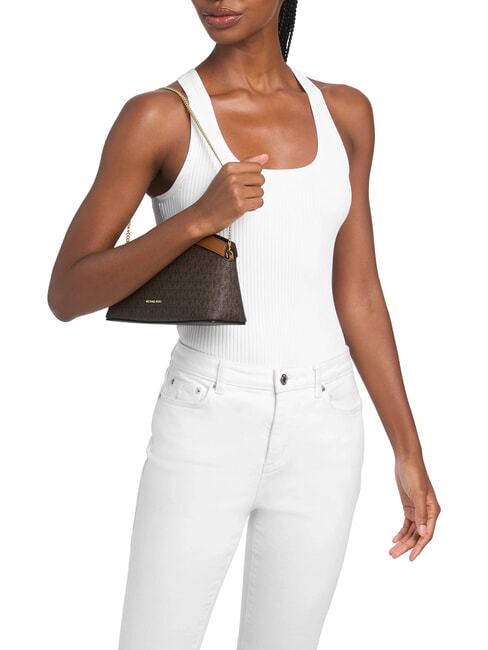 ATHENA Bolsa de doble portabilidad marr&oacute;n/bellota - Bolsos Mujer