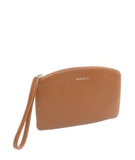 COCCINELLE ROUNDED ENVELOPE Bolso de mano de cuero co&ntilde;ac - Bolsos Mujer - 2