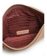 COCCINELLE ROUNDED ENVELOPE Bolso de mano de cuero co&ntilde;ac - Bolsos Mujer - 5