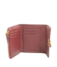COCCINELLE CAMPUS Cartera peque&ntilde;a de cuero grosella - Carteras Mujer - 2