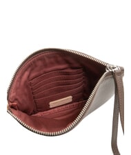 COCCINELLE ROUNDED ENVELOPE Bolso de mano de cuero morena - Bolsos Mujer - 5