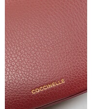 COCCINELLE WHISPER Minibolso de hombro grosella - Bolsos Mujer - 4