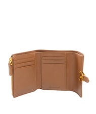 COCCINELLE CAMPUS Cartera peque&ntilde;a de cuero co&ntilde;ac - Carteras Mujer - 2