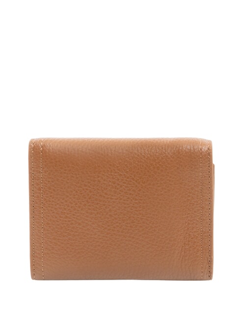 CAMPUS Cartera peque&ntilde;a de cuero co&ntilde;ac - Carteras Mujer