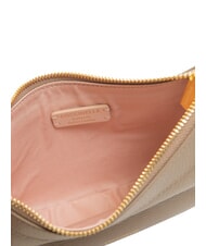 COCCINELLE WHISPER Minibolso de hombro topo c&aacute;lido - Bolsos Mujer - 5