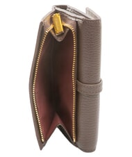 COCCINELLE CHERRY Cartera mediana de cuero morena - Carteras Mujer - 3