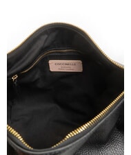 COCCINELLE ALMADA Bolso de hombro de piel negro - Bolsos Mujer - 5