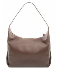 COCCINELLE ALMADA Bolso de hombro de piel morena - Bolsos Mujer - 3