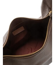 COCCINELLE ALMADA Bolso de hombro de piel morena - Bolsos Mujer - 5